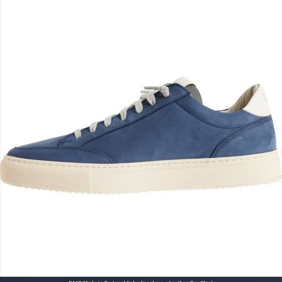 NEW P448 Soho Leather Sneakers Unisex Made in Portugal Suede Luxe - Picture 4 of 6